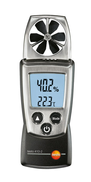 testo 410-2 handy vane probe anemometer with integrated humidity measurement and NTC-air thermometer - 0560 4102