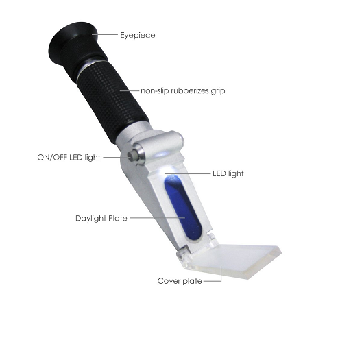 0-32% Atc Handheld With Built-In Led Light Source - 32ATCLED