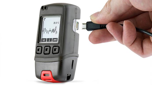 Temperature Data Logger with Graphic LCD Screen - EL-GFX-1