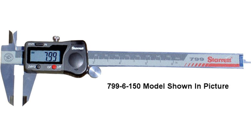 Starrett Electronic Digital Caliper 8in 200mm - 799-8-200