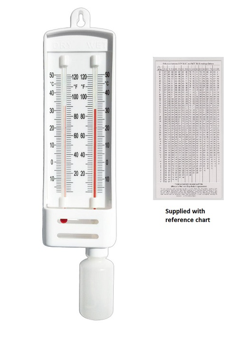 Mason's Hygrometer (Red Liquid) -