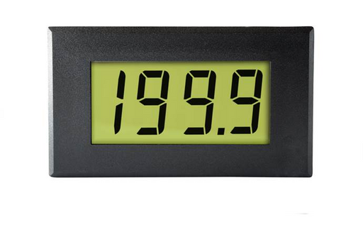 Large LCD Voltmeter with LED Backlighting - DPM 950