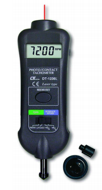 Laser Tachometer - Photo/Touch Type - DT1236L