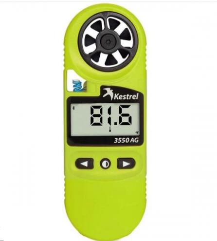 Kestrel 3550AG Spraying Weather Meter