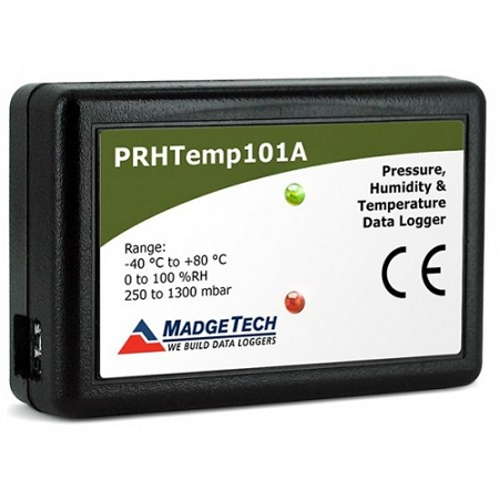 Pressure, relative humidity and temperature Data logger - PRHTEMP101A