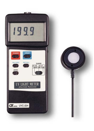 Light Meter With RS232 Interface - UVC254