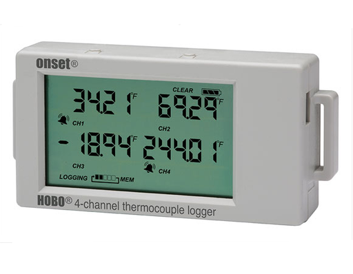 HOBO 4-Channel Thermocouple Data Logger - UX120-014M - UX120-014M