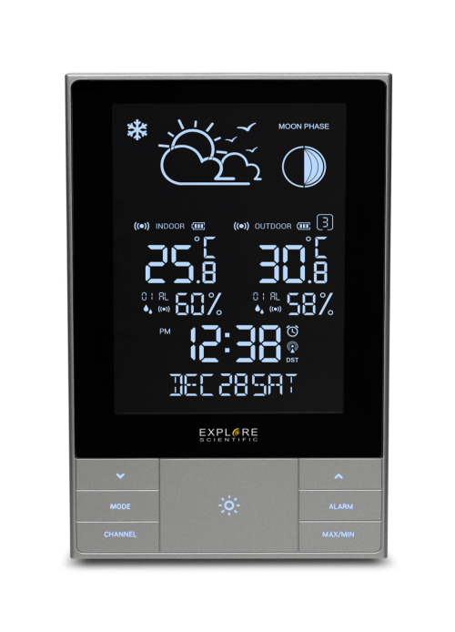 WSH5001 Modern Touch Key Vertical Weather Station
