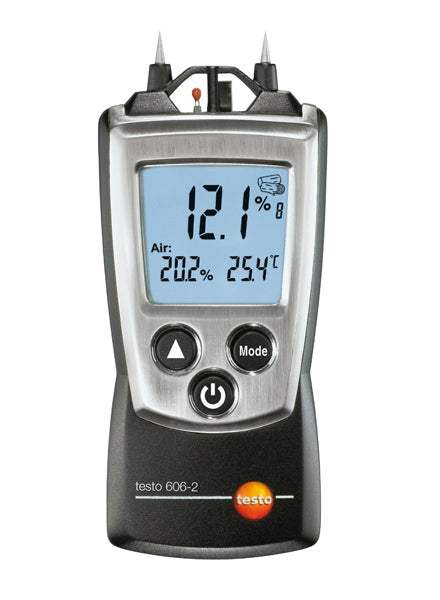 Wood & material humidity meter with integrated humidity measurement & thermometer - 0560 6062