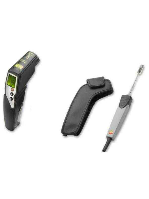 testo 830-T1, infrared thermometer, 1 point laser sighting, 10:1 optics, adjustable limit values, alarm function, incl. - 0560 8311