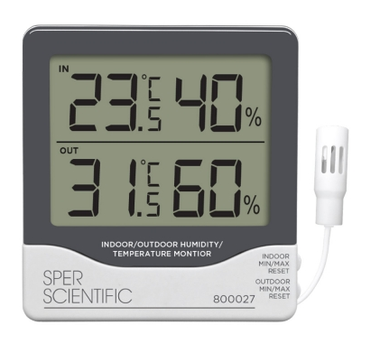 Remote Relative Humidity/Temperature Monitor - 800027