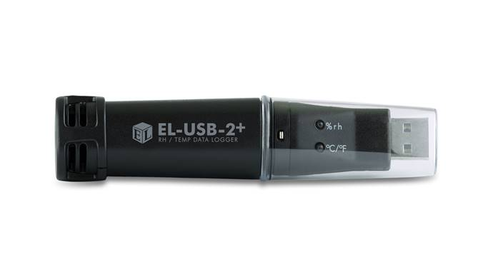 High Accuracy Humidity and Temperature Data Logger with LCD - EL-USB-2-LCD+