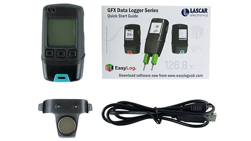 High Accuracy Temp/RH Data Logger with Graphic Screen with Temperature and Humidity Calibration certificate - EL-GFX-2+ CAL-T/H
