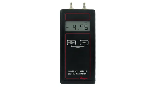 Differential Digital Pressure Meter With 2 Pressure Ports - 475-0-FM