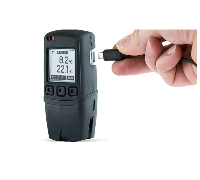 Dual Channel Thermocouple Data Logger with Graphic Screen with Temperature Calibration Certificate- EL-GFX-DTC CAL-T