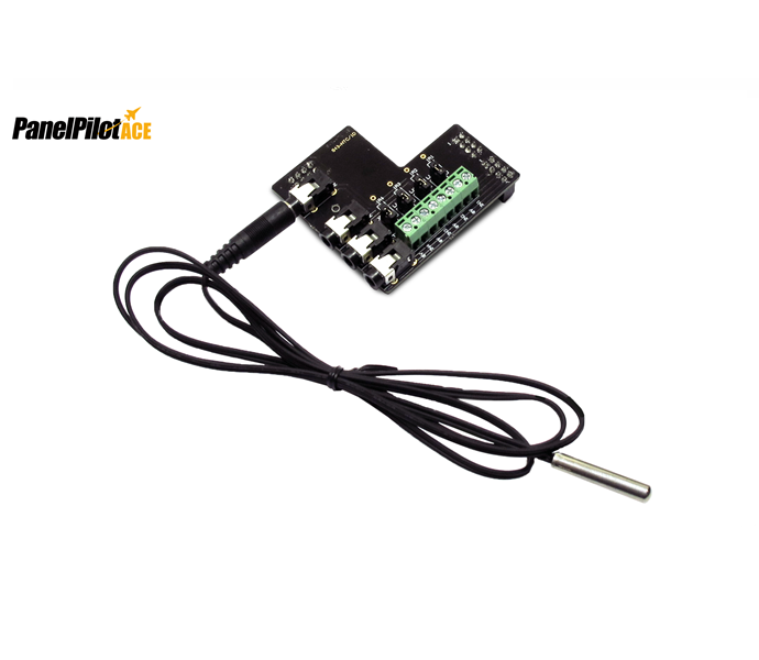 Four-channel thermistor add-on board - S43-TP
