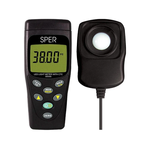 LED Light Meter with Color Temperature Compensation - 850006
