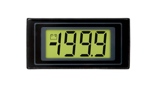 3½ Digit LCD Voltmeter with LED Backlighting - DPM 125-BL