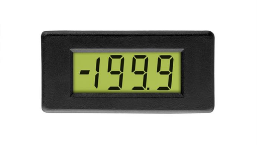 Compact 3½ Digit LCD Voltmeter - DPM 1AS-BL