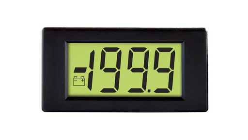 Compact 3½ Digit LCD Voltmeter - DPM 3AS-BL