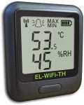 Temp/Humidity datalogger with WiFi capability and integrated display - EL-WiFi-TH