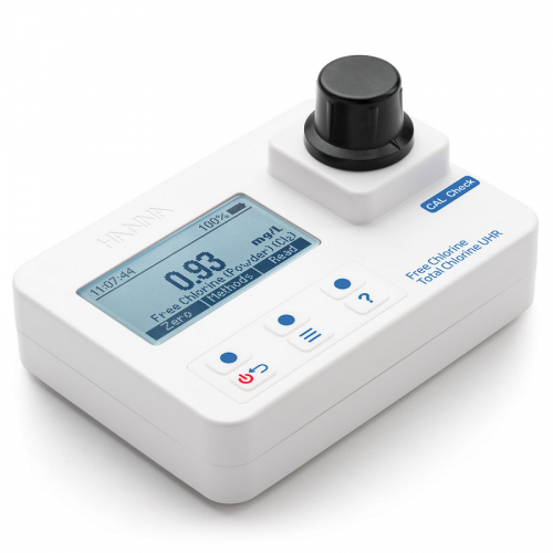Free Chlorine and Ultra High Range Total Chlorine Portable Photometer Kit