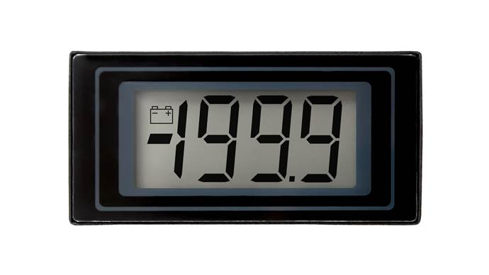3½ Digit LCD Voltmeter - DPM 125