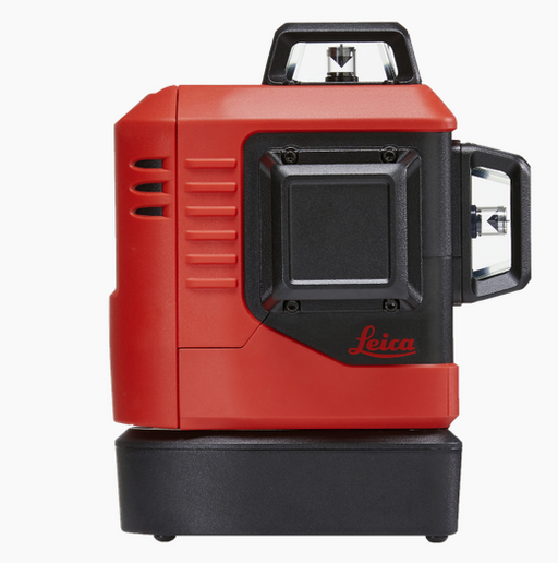 Leica Lino L6Rs-1, 3x360 Laser Level Red Beam with Alkaline, Softcase
