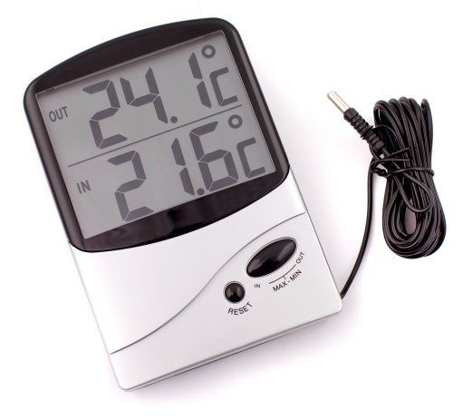 Jumbo Display In-Out Thermometer - QM7310