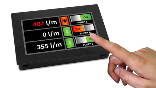 4.3” Display with Analogue, Digital, PWM and Serial Interfaces - SGD 43-A