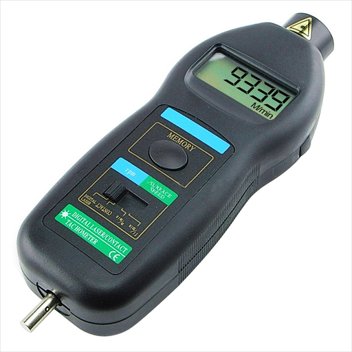 2 in 1 Digital Contact And Non-Contact Tachometer - TAC-02