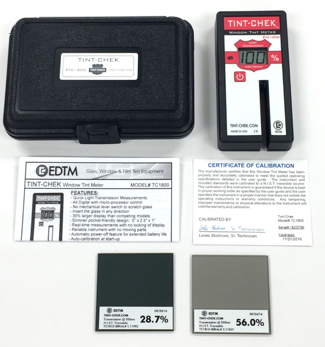 Window Tinter Check Machine Tint-Chek Window Tint Meter - TC1800 — Electric Burst