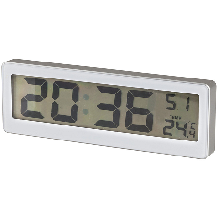 LCD Clock with Thermometer -  XC0230